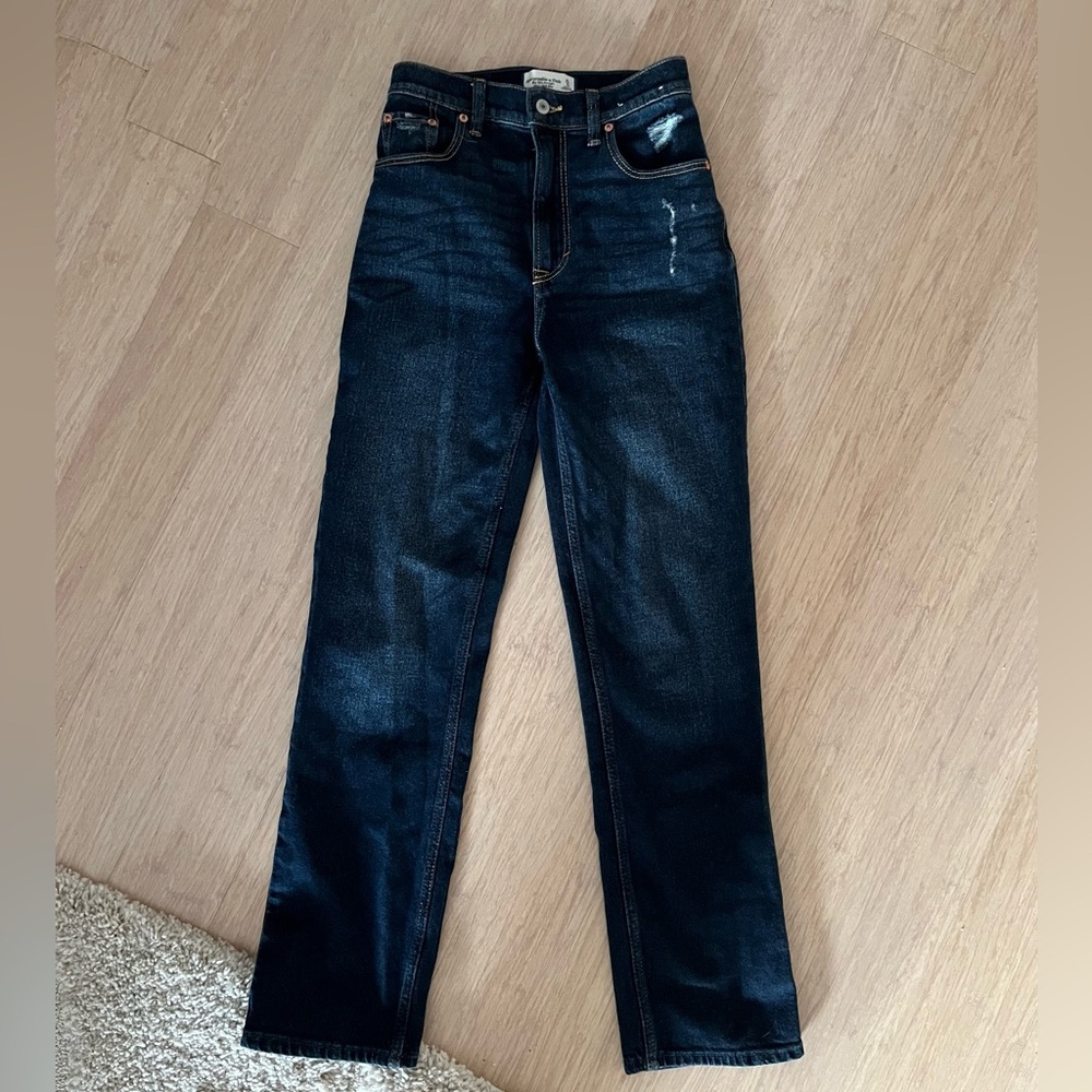 Abercrombie 90s Straight Ultra High Rise Jeans